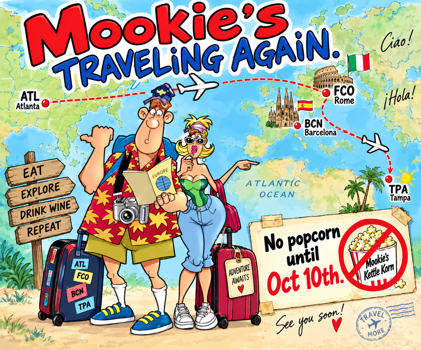 Mookies Traveling